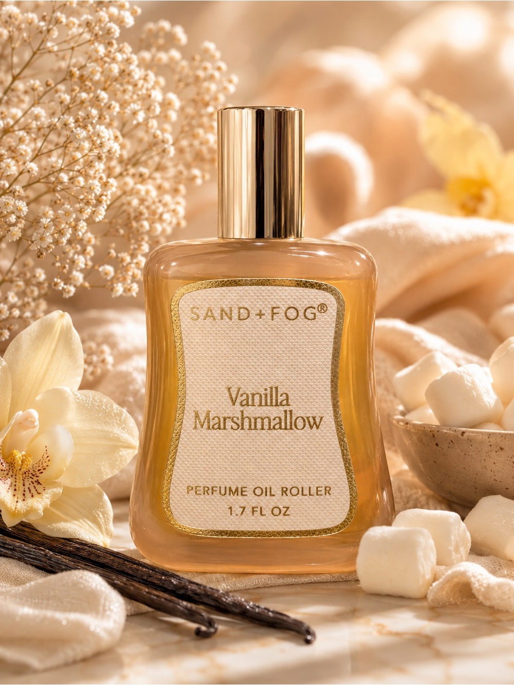 Sand + Fog Vanilla Marshmallow Eau de Parfum Roller Oil 50 mL